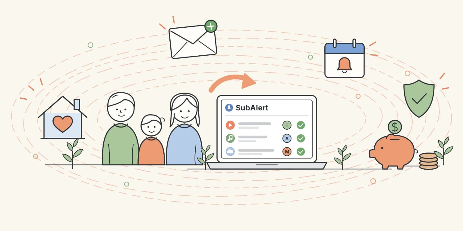 Family Sharing: One Subscription List for Your Whole Household